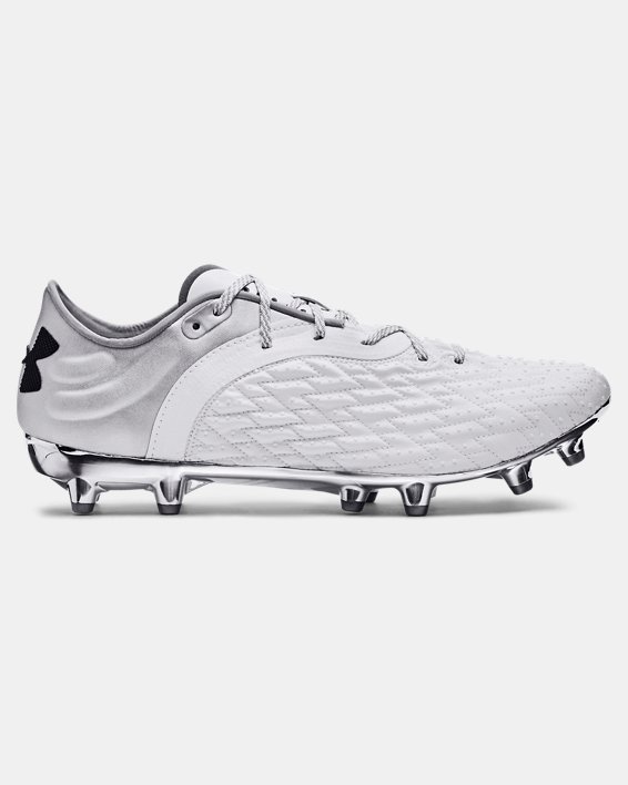 Men's UA Clone Magnetico Pro 2 FG Soccer Cleats in White image number 0